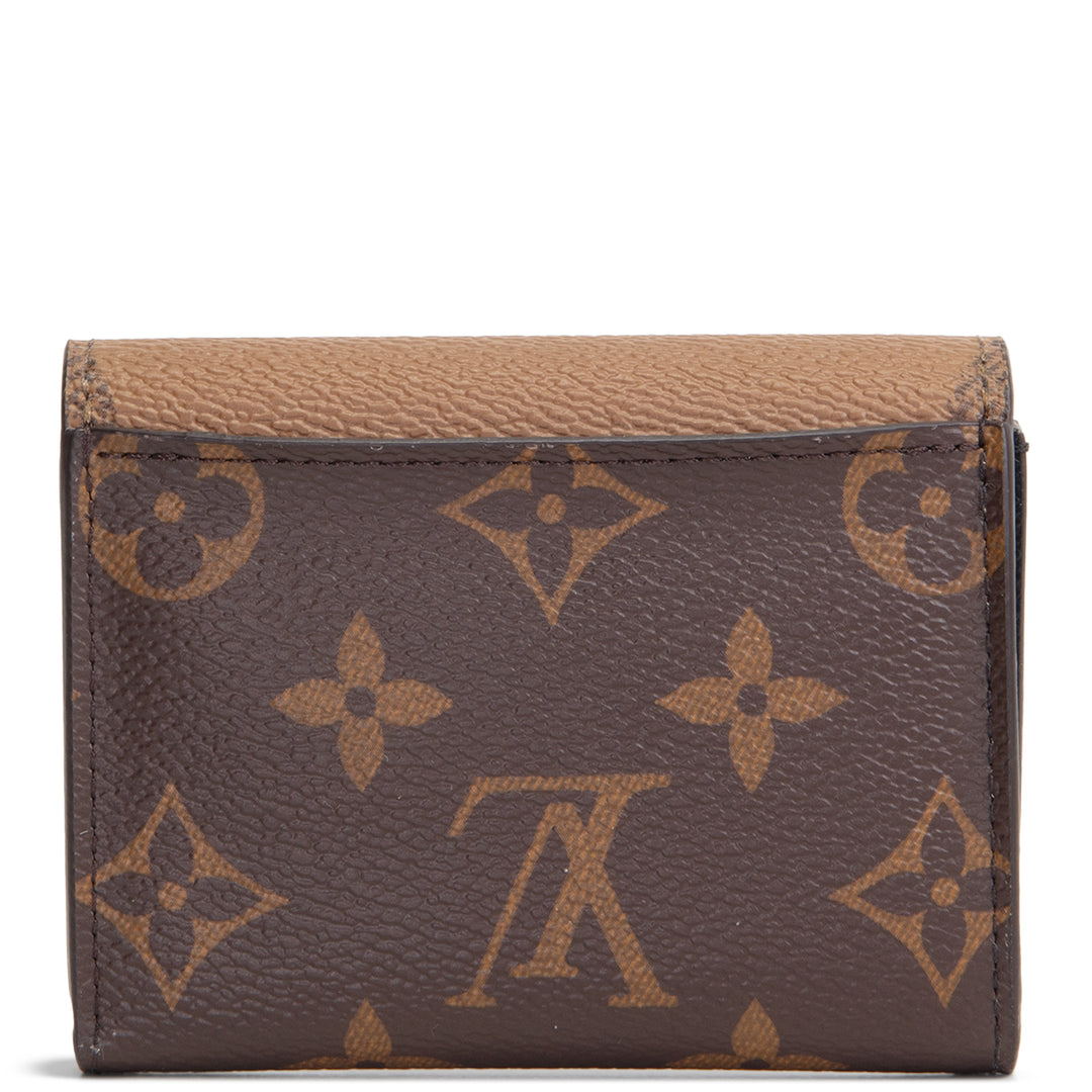 LOUIS VUITTON Monogram Reverse Zoe Wallet