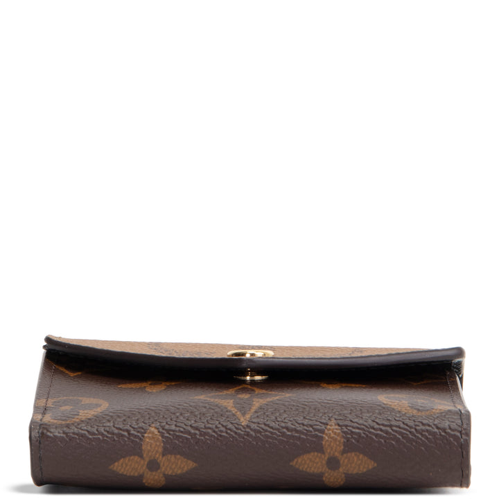 LOUIS VUITTON Monogram Reverse Zoe Wallet