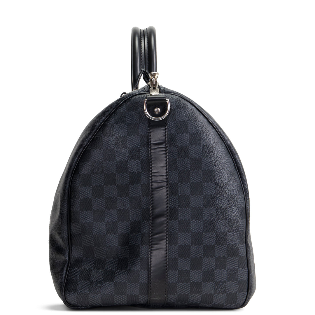 LOUIS VUITTON Keepall 55 Bandoulier - Damier Graphite