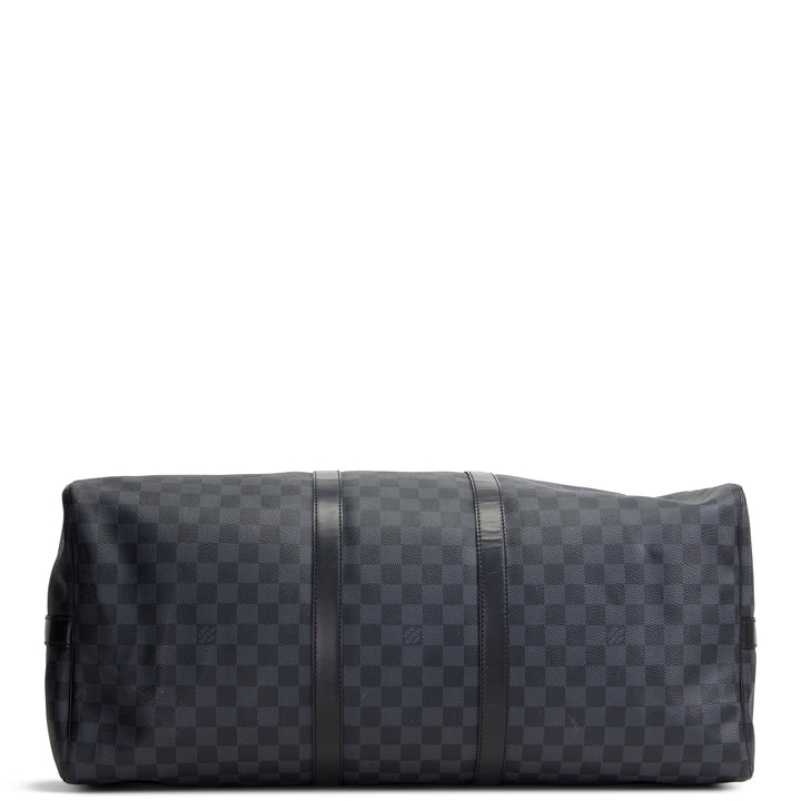 LOUIS VUITTON Keepall 55 Bandoulier - Damier Graphite