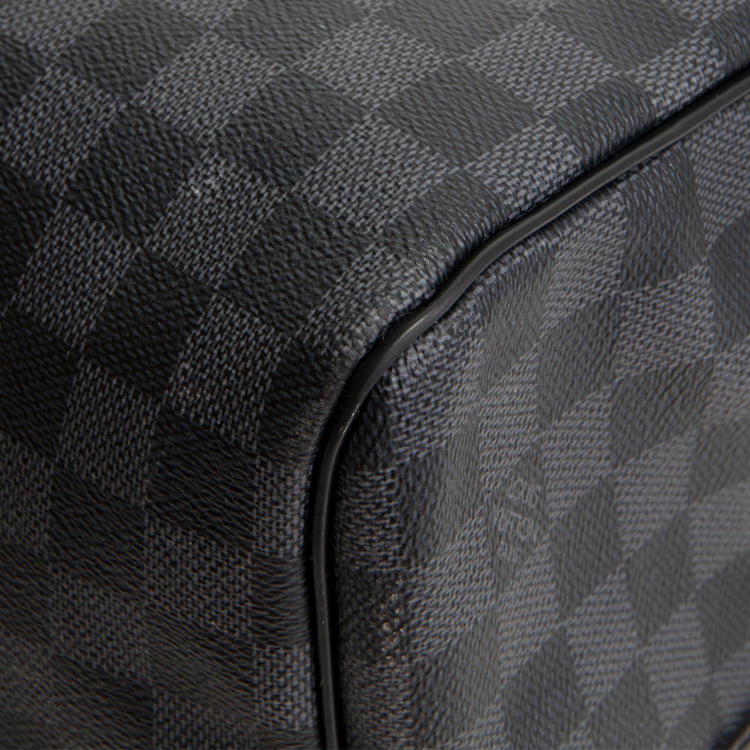 LOUIS VUITTON Keepall 55 Bandoulier - Damier Graphite
