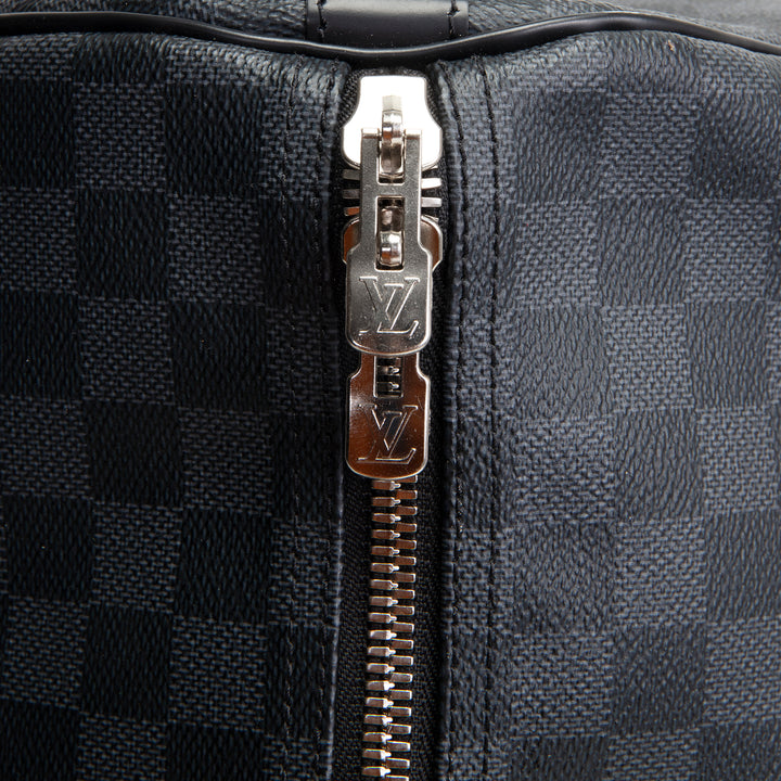 LOUIS VUITTON Keepall 55 Bandoulier - Damier Graphite
