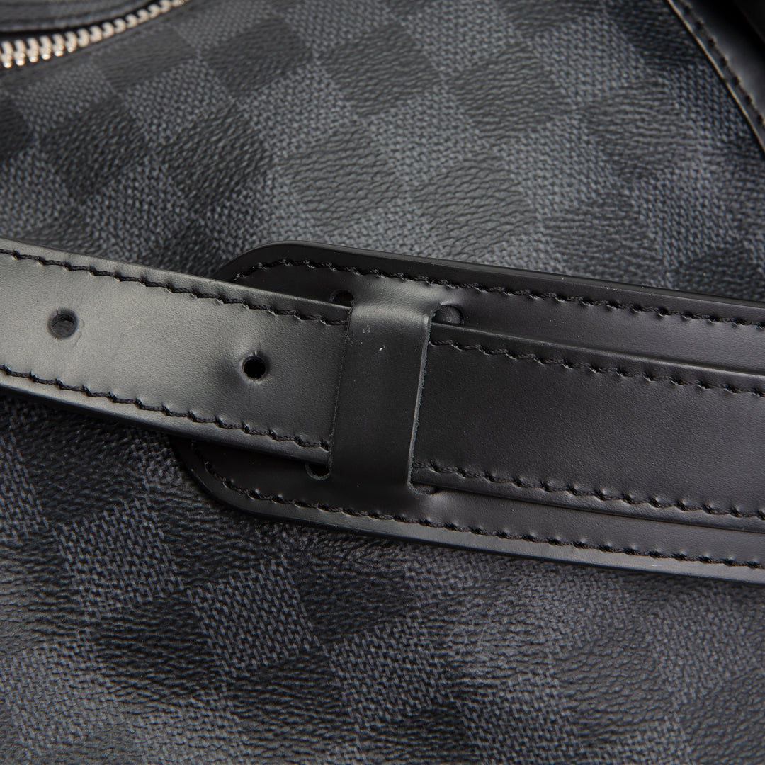 LOUIS VUITTON Keepall 55 Bandoulier - Damier Graphite
