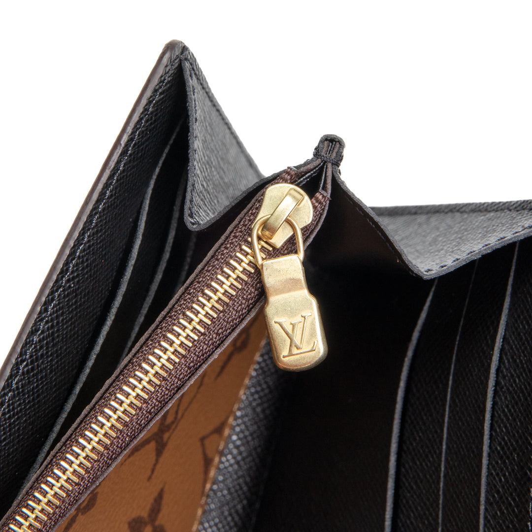 LOUIS VUITTON Reverse Monogram Sarah Wallet