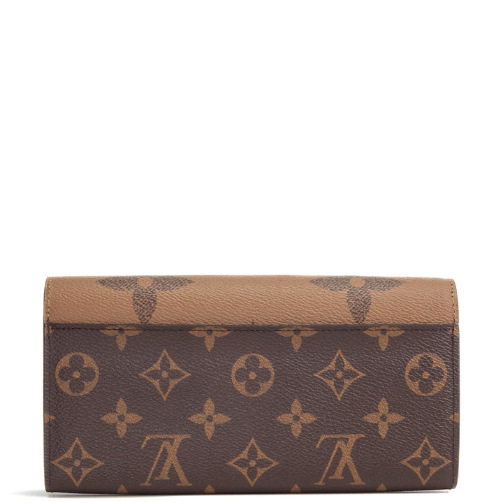 LOUIS VUITTON Reverse Monogram Sarah Wallet