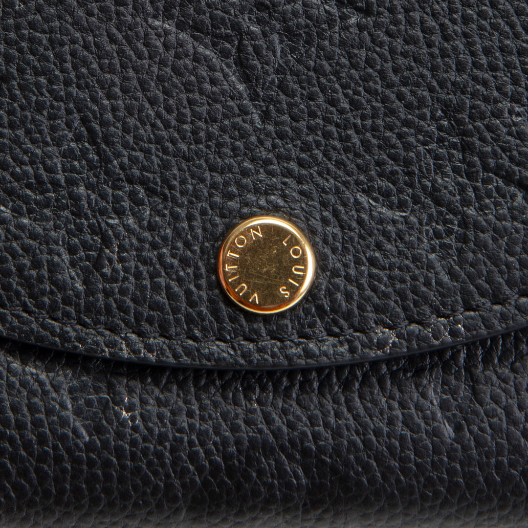 LOUIS VUITTON Rosalie Coin Purse Empriente - Black