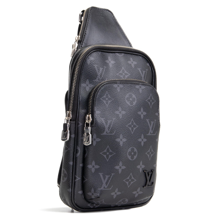 LOUIS VUITTON Eclipse Monogram Avenue Sling