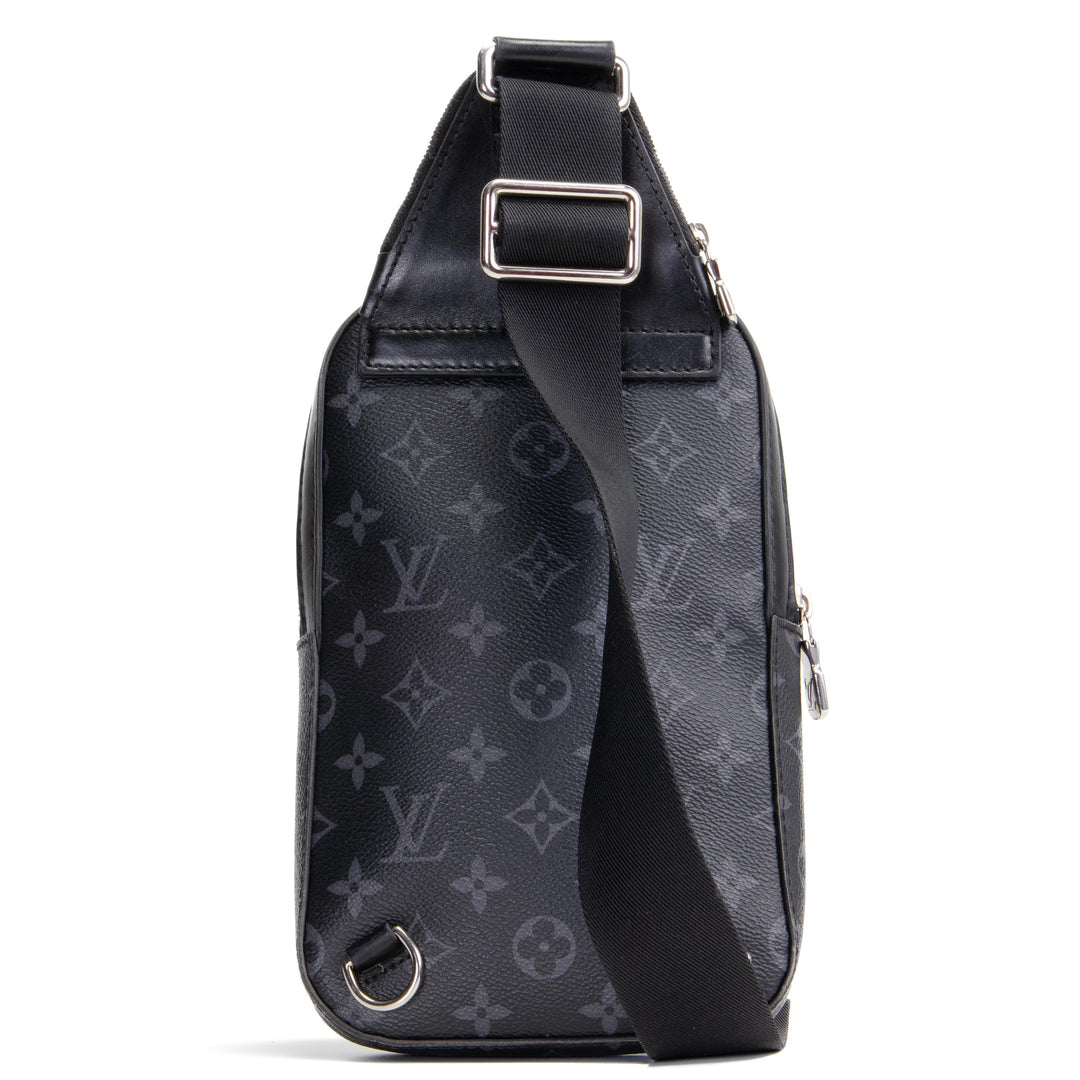 LOUIS VUITTON Eclipse Monogram Avenue Sling
