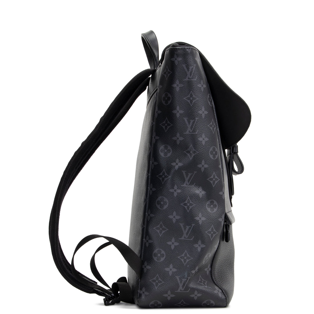 LOUIS VUITTON Monogram Eclipse Saumur Backpack