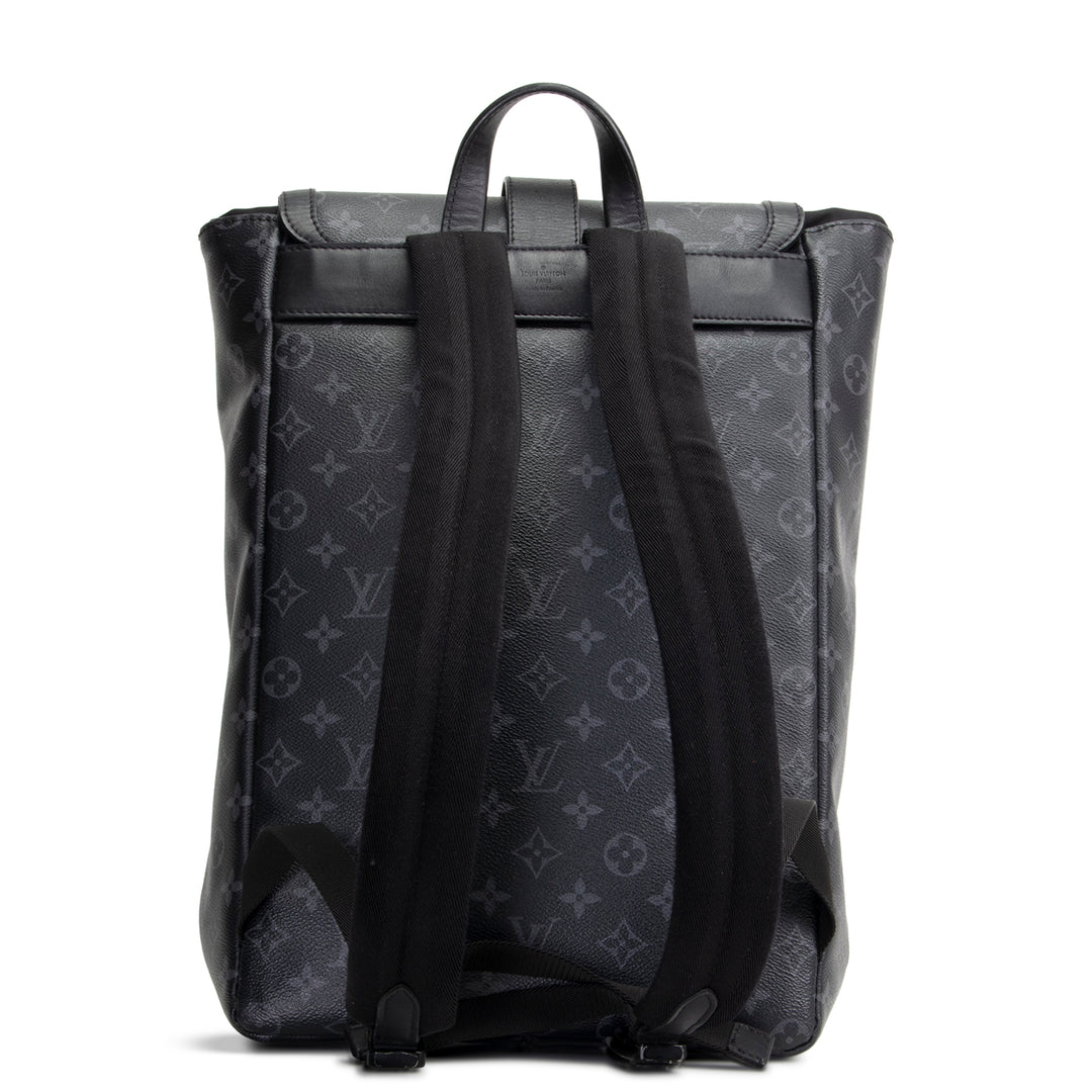 LOUIS VUITTON Monogram Eclipse Saumur Backpack