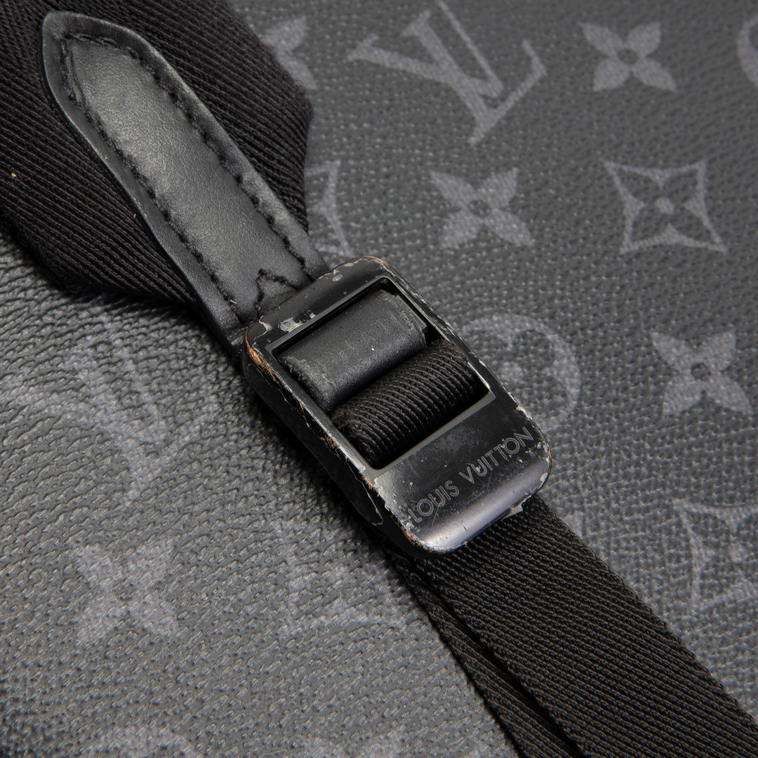 LOUIS VUITTON Monogram Eclipse Saumur Backpack