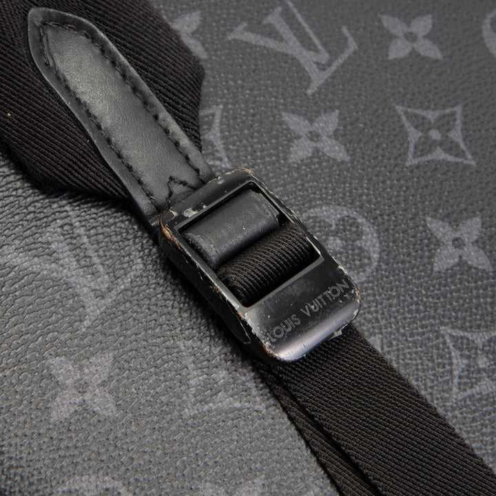 LOUIS VUITTON Monogram Eclipse Saumur Backpack