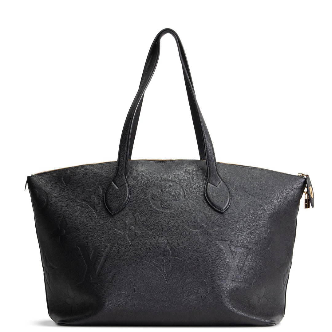 LOUIS VUITTON Monogram Empreinte Giant Travel Bag - Black