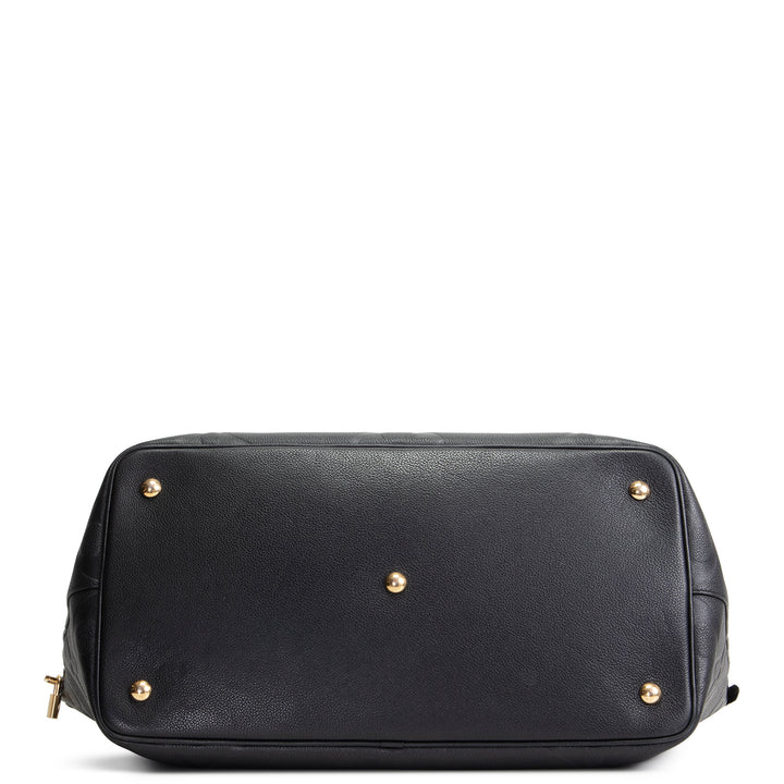 LOUIS VUITTON Monogram Empreinte Giant Travel Bag - Black