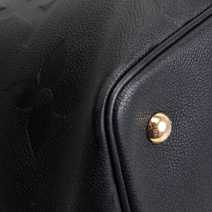 LOUIS VUITTON Monogram Empreinte Giant Travel Bag - Black