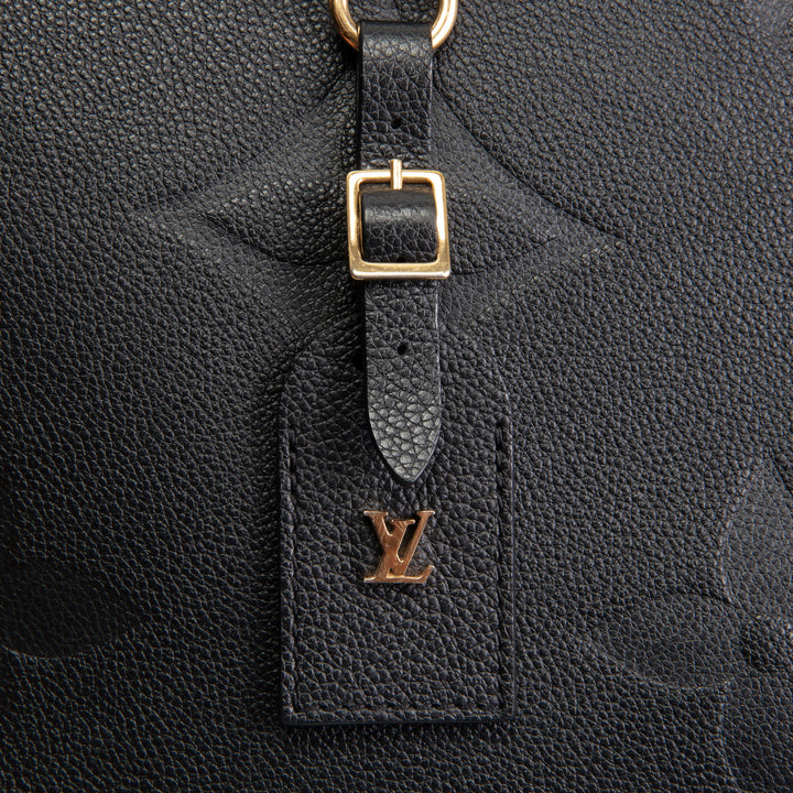 LOUIS VUITTON Monogram Empreinte Giant Travel Bag - Black
