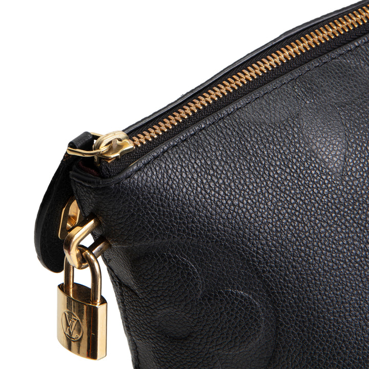 LOUIS VUITTON Monogram Empreinte Giant Travel Bag - Black