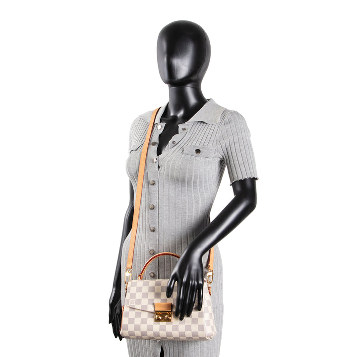 LOUIS VUITTON Damier Azur Croisette