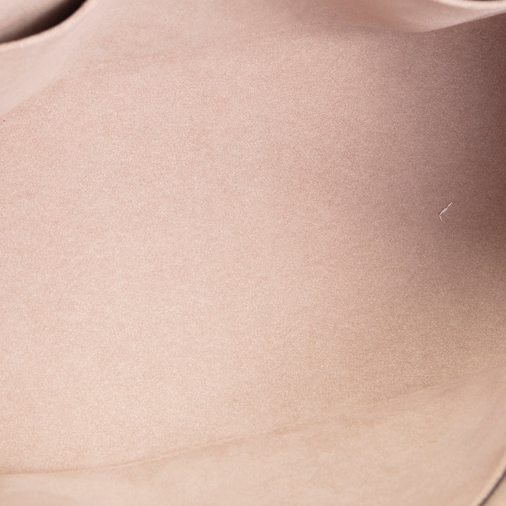 LOUIS VUITTON Monogram Empreinte Bicolor Petit Palais - Dove/Cream