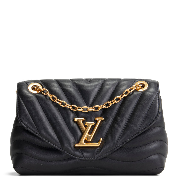 LOUIS VUITTON New Wave Chain Bag -Black