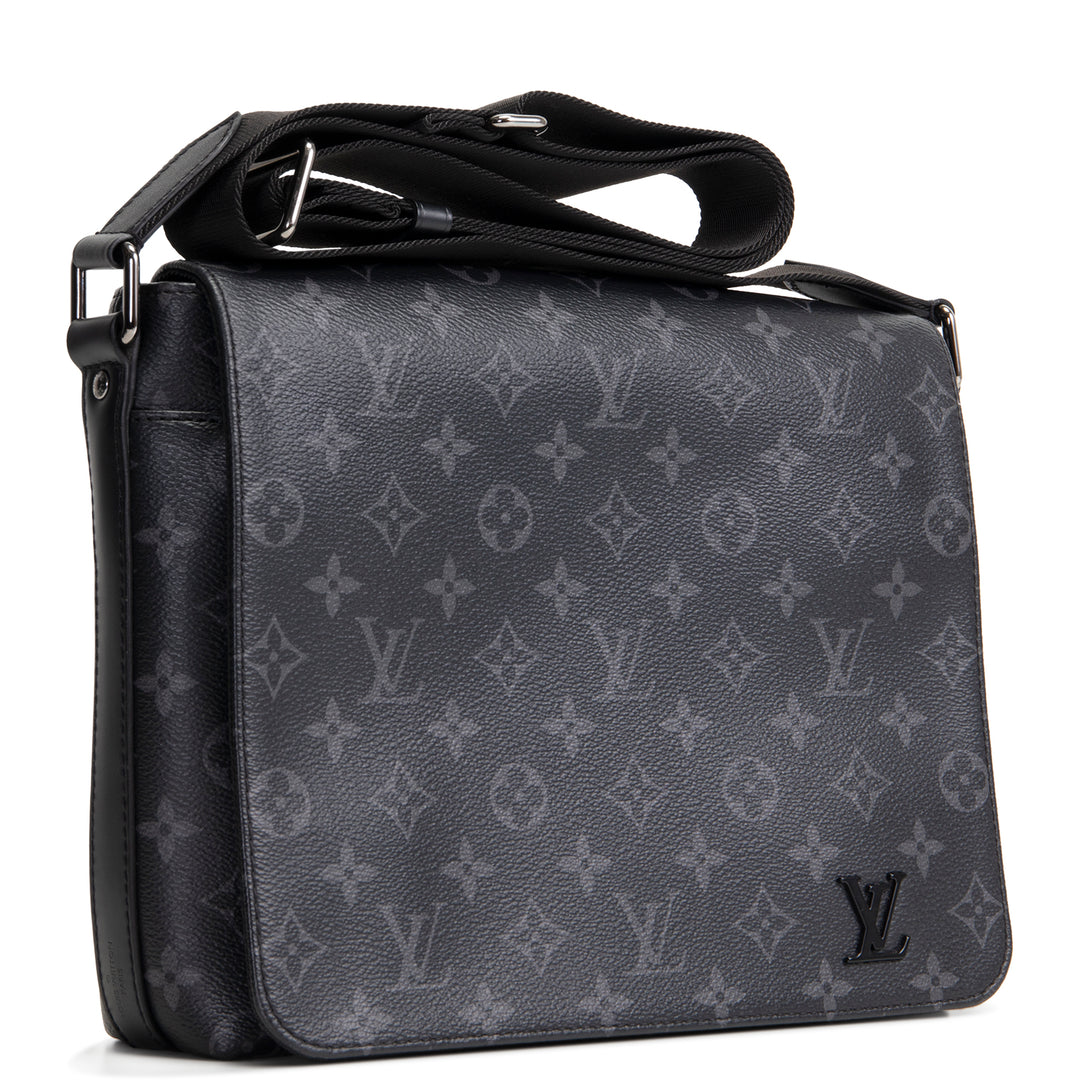 LOUIS VUITTON Monogram Eclipse District Messenger PM