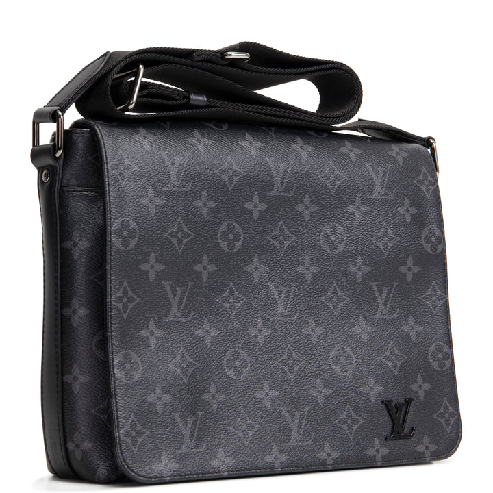 LOUIS VUITTON Monogram Eclipse District Messenger PM