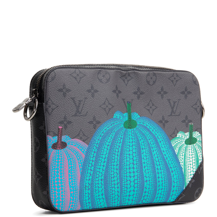 LOUIS VUITTON x Yayoi Kusama Monogram Eclipse Trio Messenger