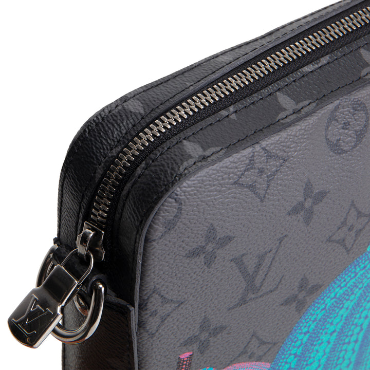 LOUIS VUITTON x Yayoi Kusama Monogram Eclipse Trio Messenger