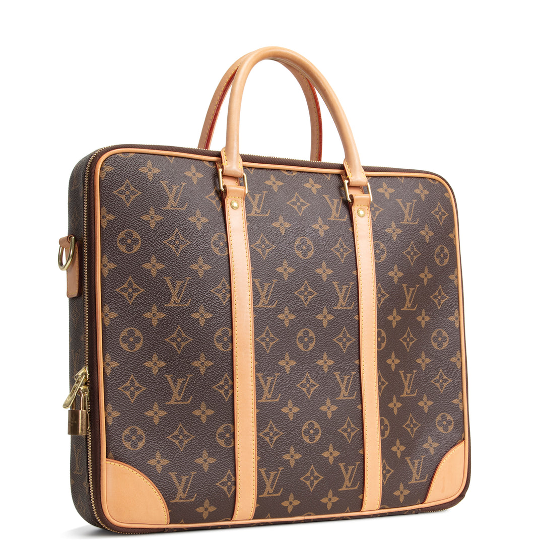 LOUIS VUITTON Monogram Cupertino Briefcase