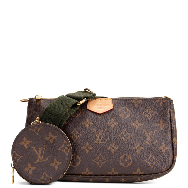 LOUIS VUITTON Monogram Multi Pochette - Khaki (MISSING POUCH) OUTLET FINAL SALE