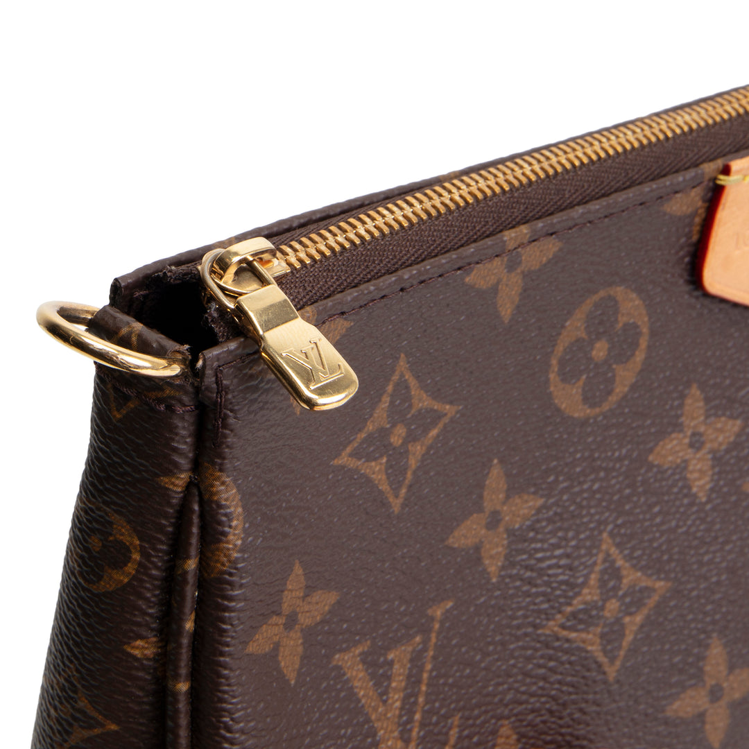 LOUIS VUITTON Monogram Multi Pochette - Khaki (MISSING POUCH) OUTLET FINAL SALE