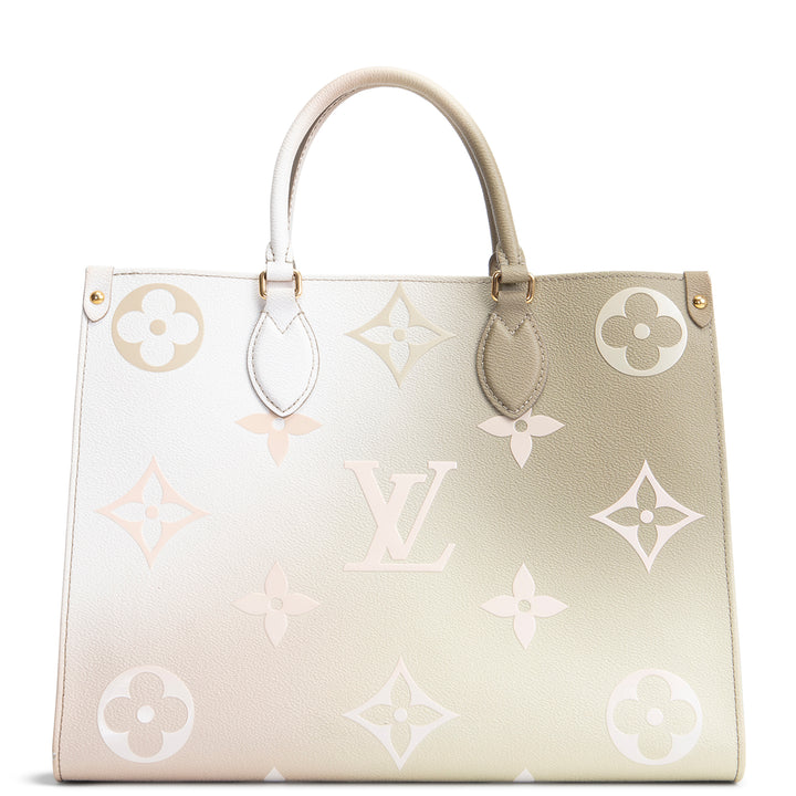 LOUIS VUITTON OnTheGo MM Giant Monogram - Spring In The City Sunset Khaki