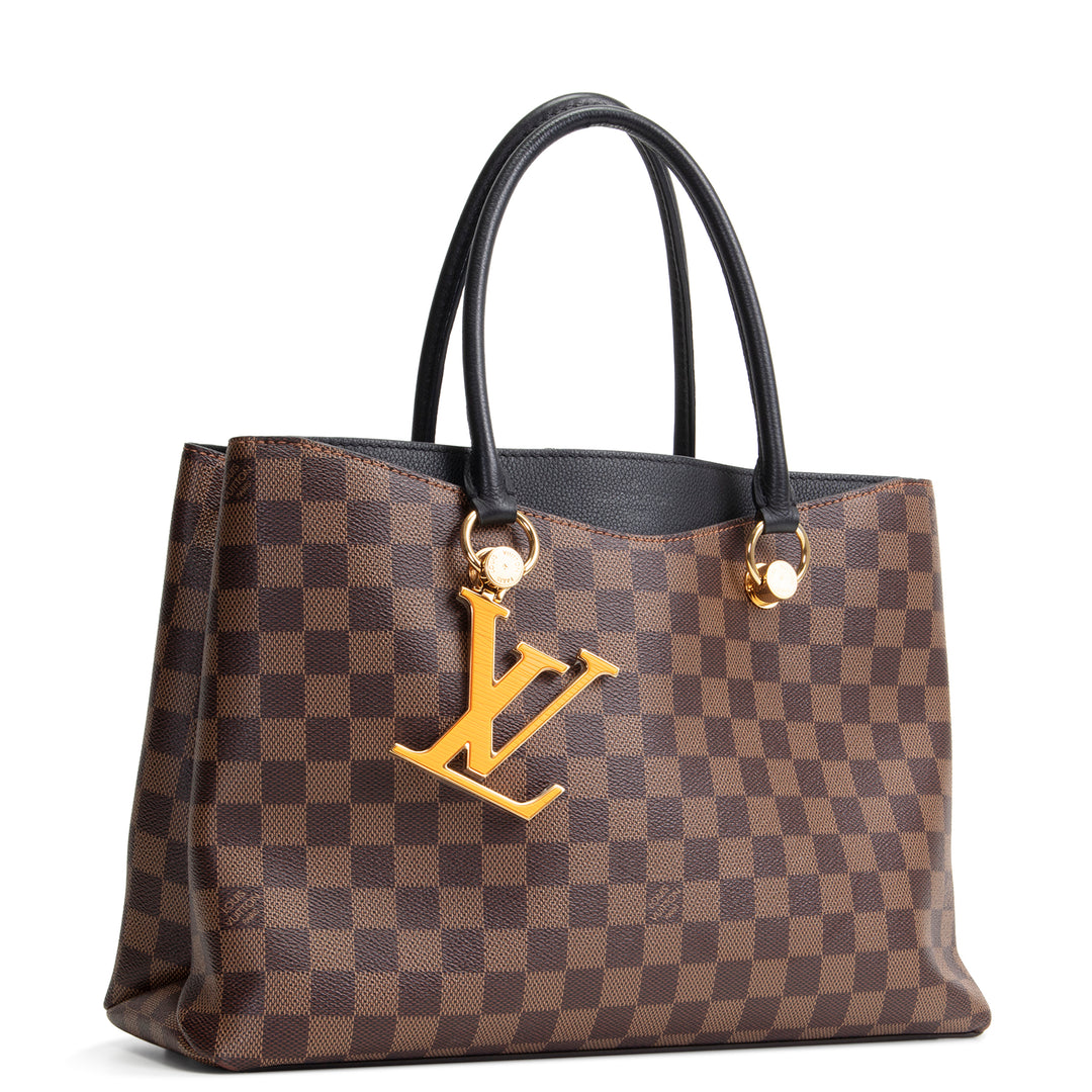 LOUIS VUITTON Damier Ebene Riverside Tote
