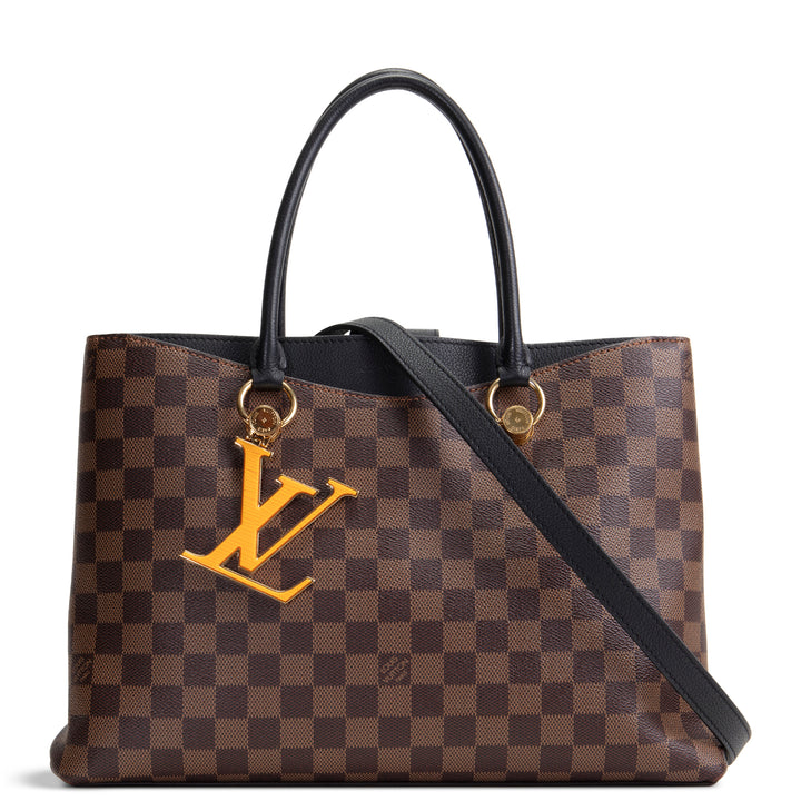 LOUIS VUITTON Damier Ebene Riverside Tote