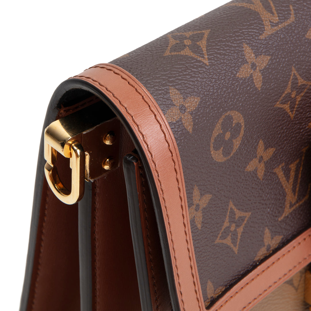 LOUIS VUITTON Reverse Monogram Dauphine MM