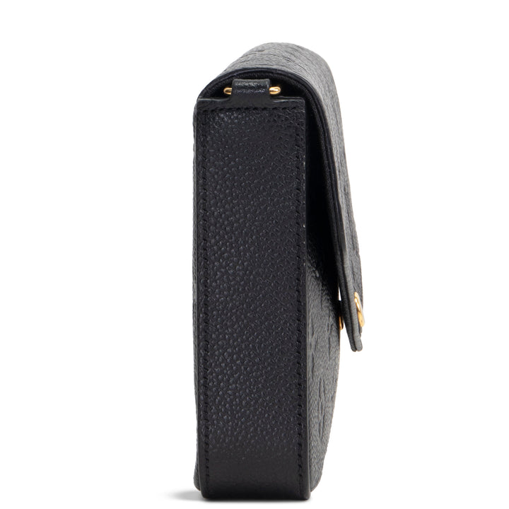 LOUIS VUITTON Empreinte Felicie Pochette - Black