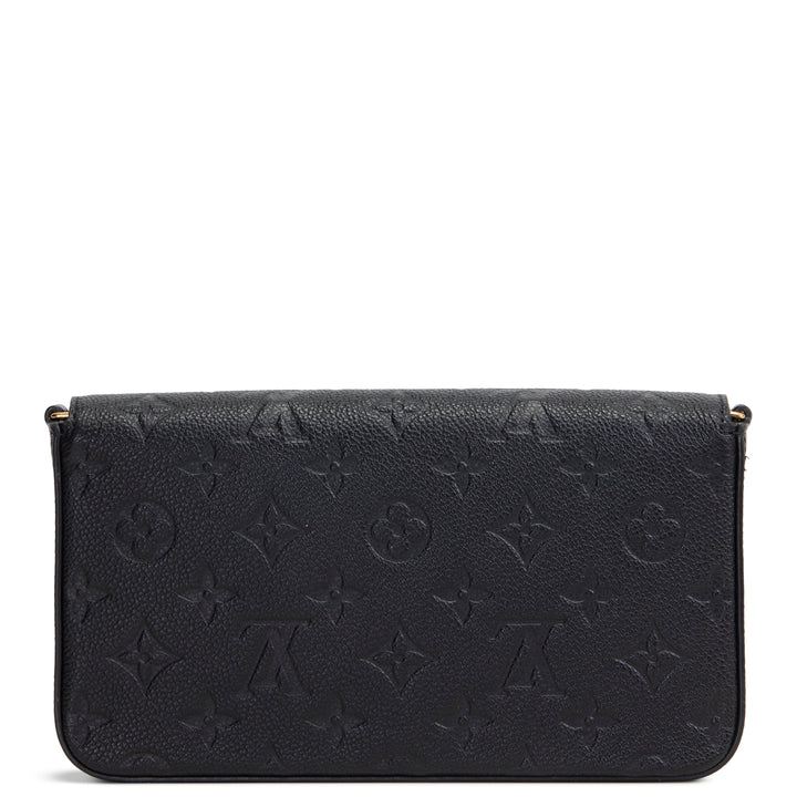 LOUIS VUITTON Empreinte Felicie Pochette - Black