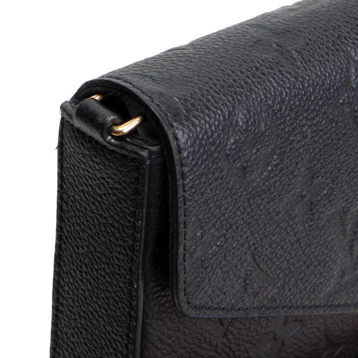 LOUIS VUITTON Empreinte Felicie Pochette - Black