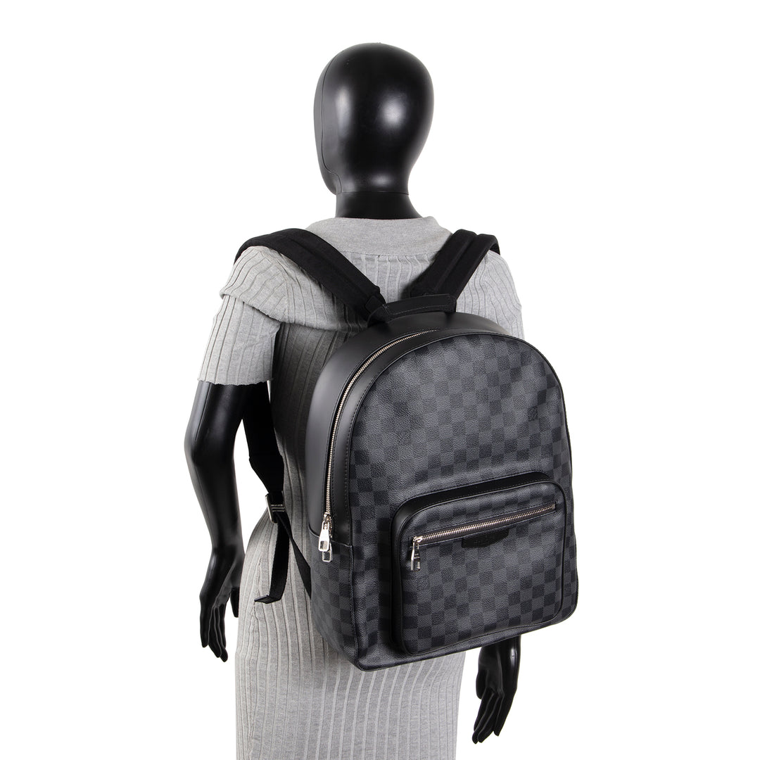 LOUIS VUITTON Damier Graphite Josh Backpack