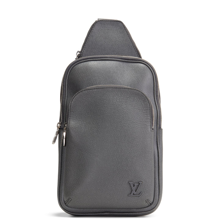 LOUIS VUITTON Taiga Avenue Sling - Gray OUTLET FINAL SALE