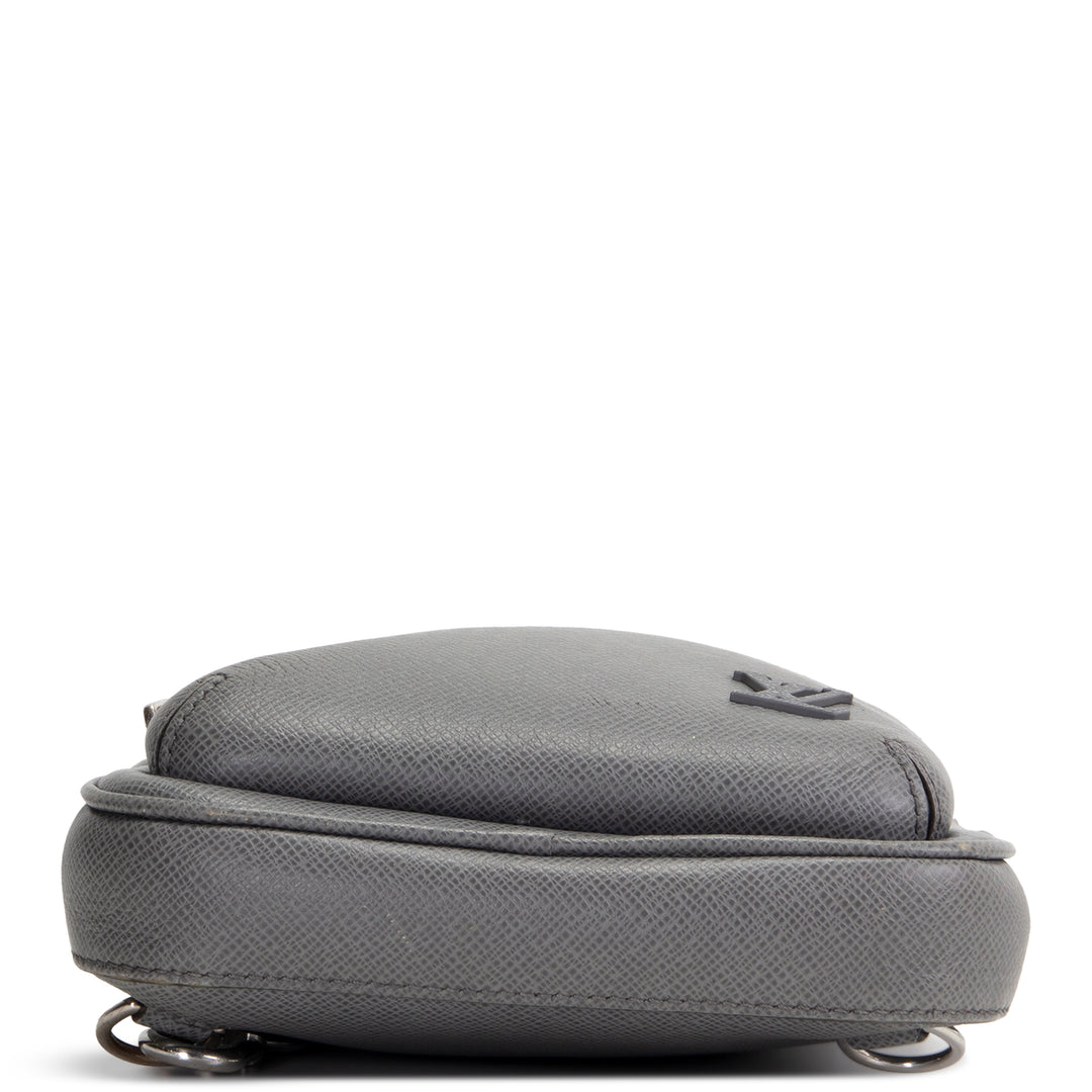 LOUIS VUITTON Taiga Avenue Sling - Gray OUTLET FINAL SALE