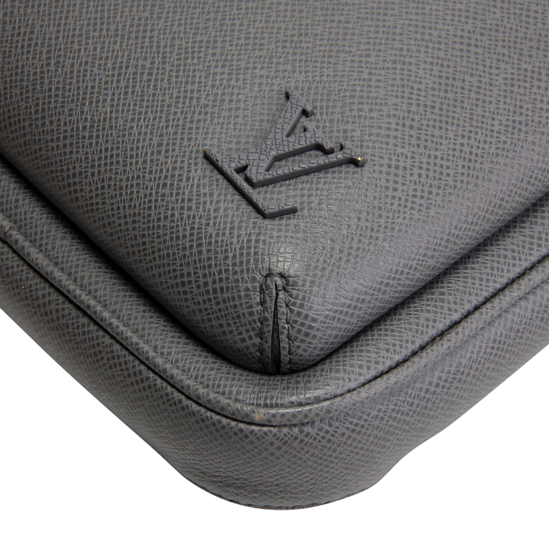 LOUIS VUITTON Taiga Avenue Sling - Gray OUTLET FINAL SALE