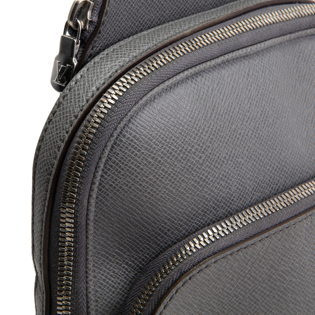 LOUIS VUITTON Taiga Avenue Sling - Gray OUTLET FINAL SALE