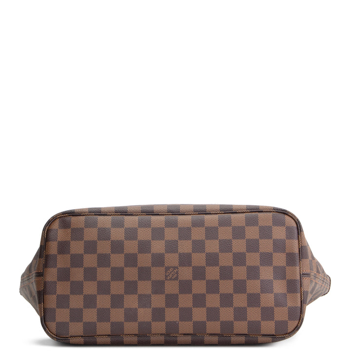 LOUIS VUITTON Neverfull MM Damier Ebene w/ Pouch