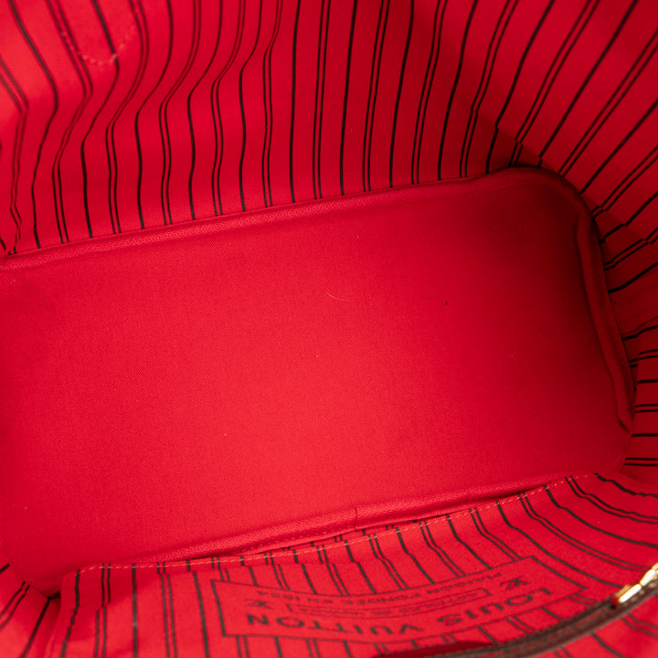 LOUIS VUITTON Neverfull MM Damier Ebene w/ Pouch