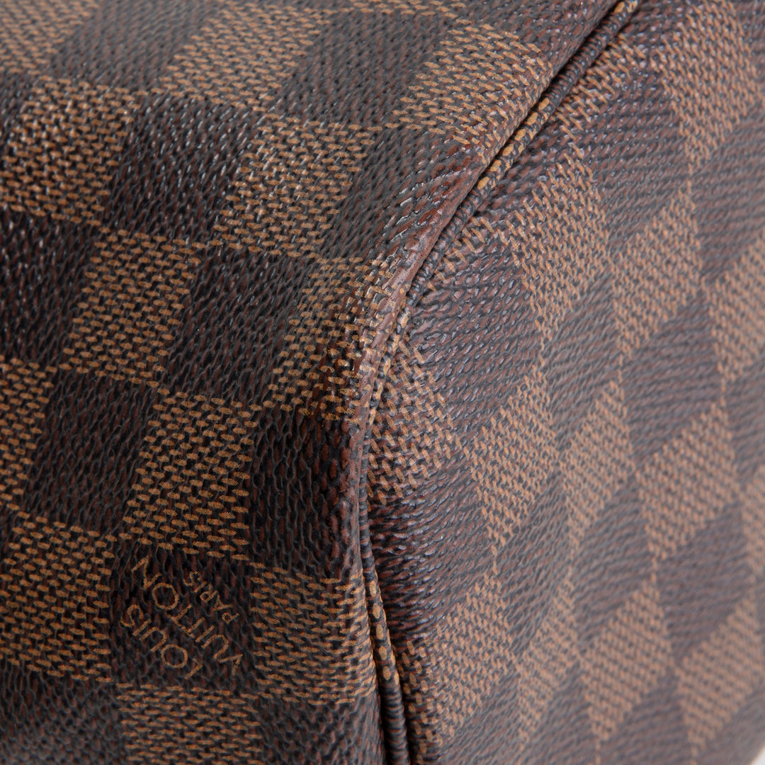 LOUIS VUITTON Damier Ebene Neverfull PM w/ Pouch