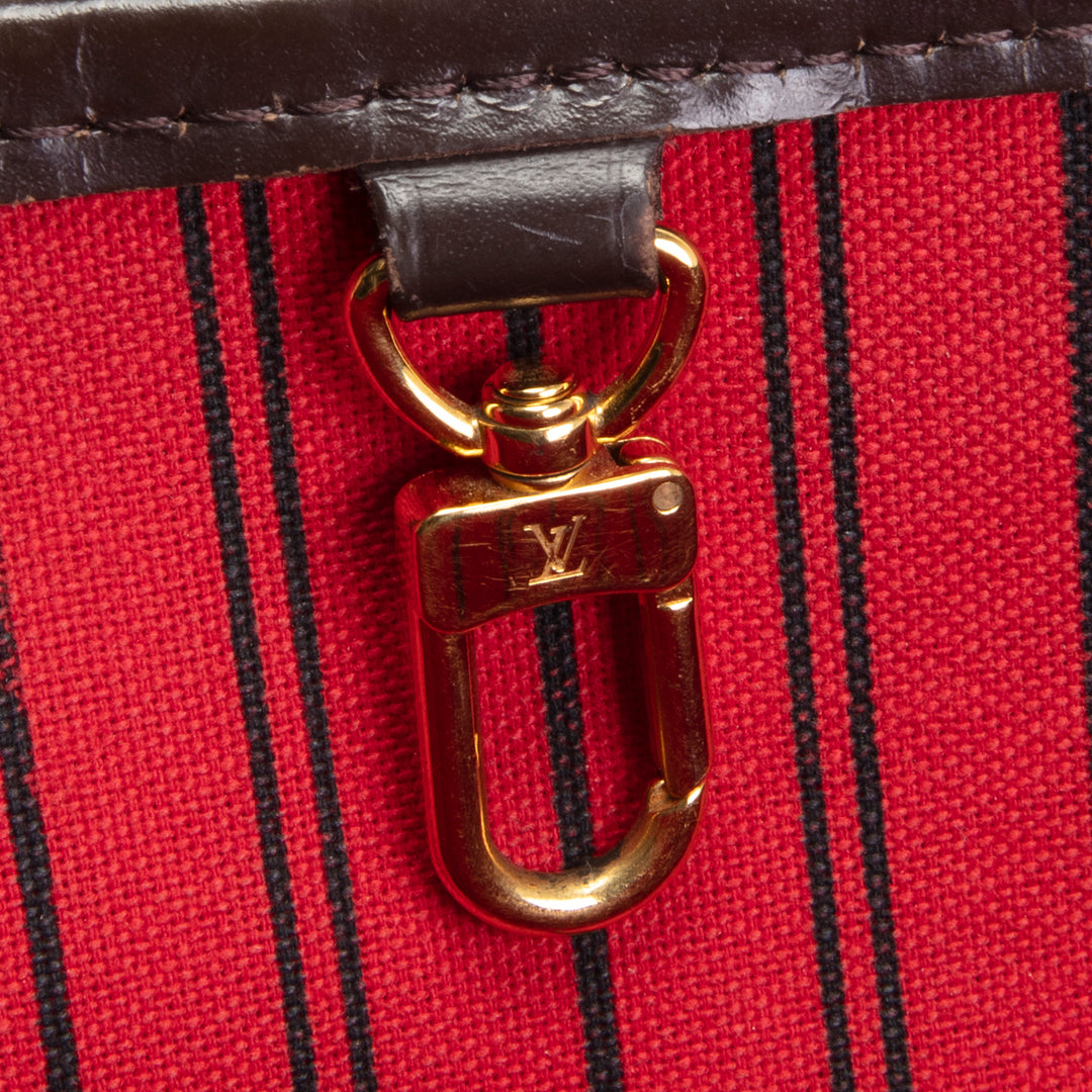 LOUIS VUITTON Damier Ebene Neverfull PM w/ Pouch