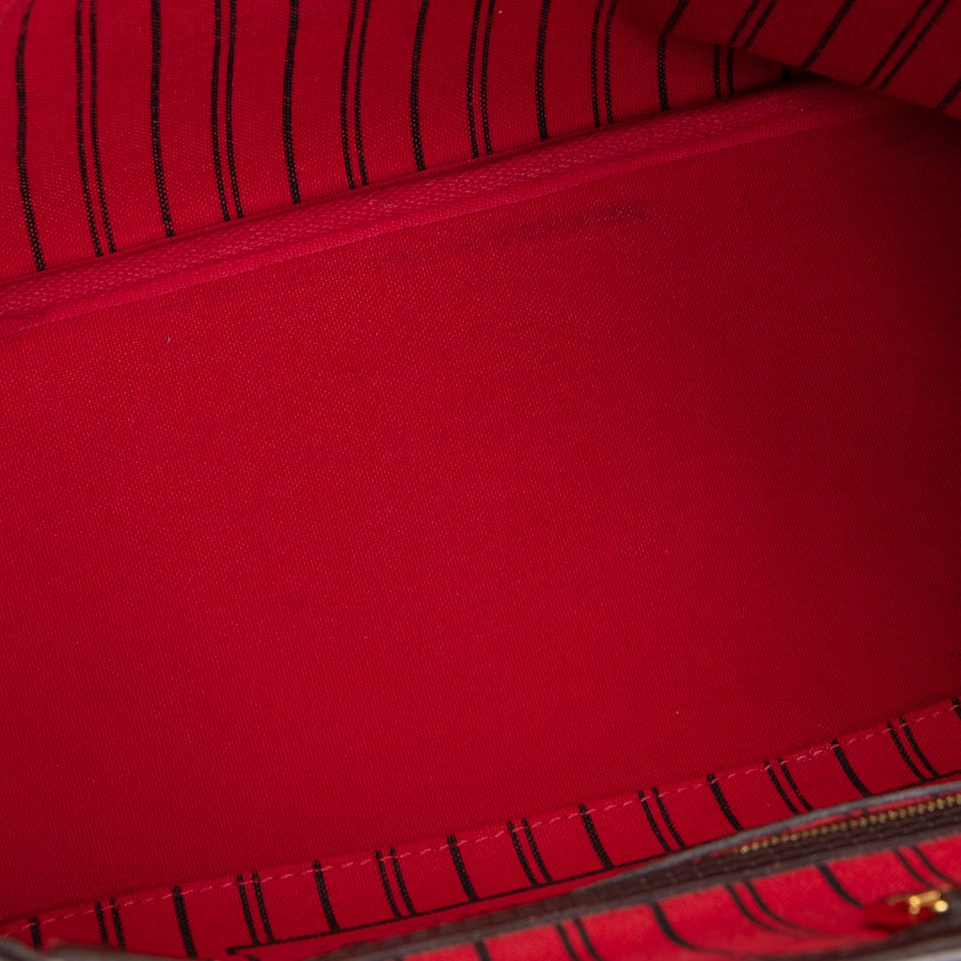 LOUIS VUITTON Damier Ebene Neverfull PM w/ Pouch