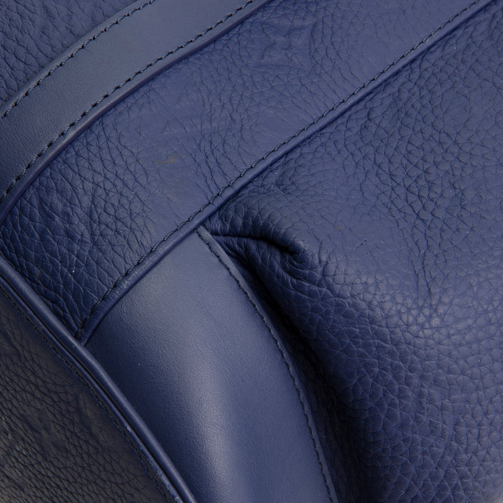 LOUIS VUITTON Monogram Taurillon Christopher MM - Blue
