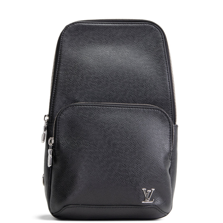 LOUIS VUITTON Taiga Avenue Sling - Black